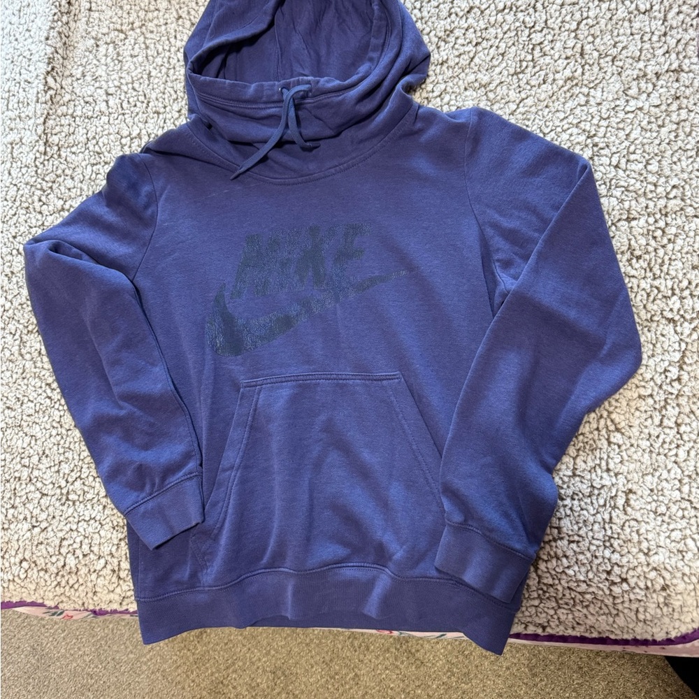 Nike Women's Blue-ish, Purple-ish Hoodie